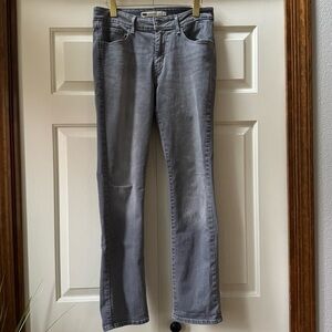 Levi’s Mid Rise Skinny Jeans Gray Women’s size 10